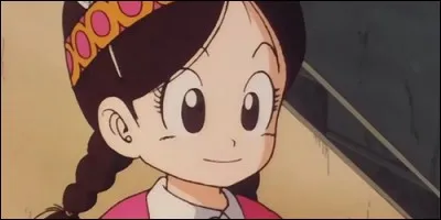 Dans "Dragon Ball", comment se nomme cette habitante du village d'Aru ?