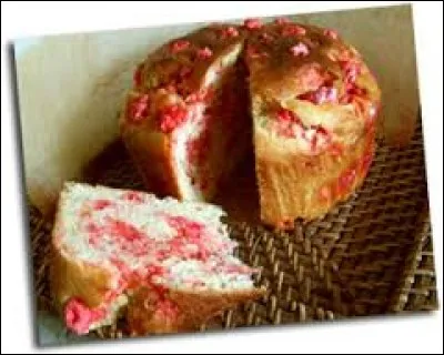 Voici une belle brioche aux...