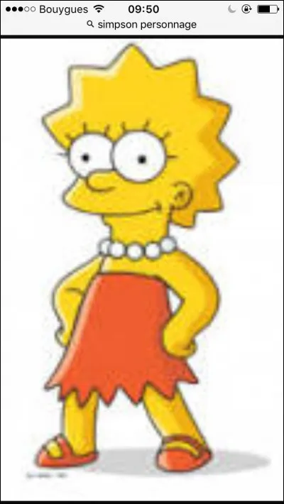 De quel instrument joue Lisa ?