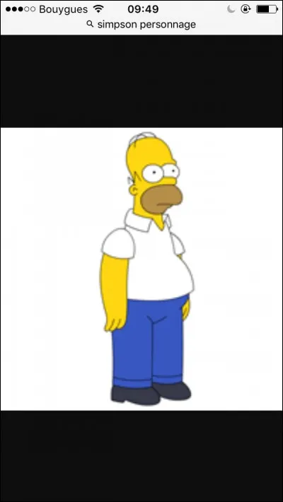 Que fait-il à Bart Simpson ?