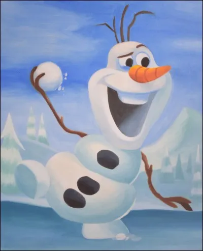 Qui a créé ce bonhomme de neige ?