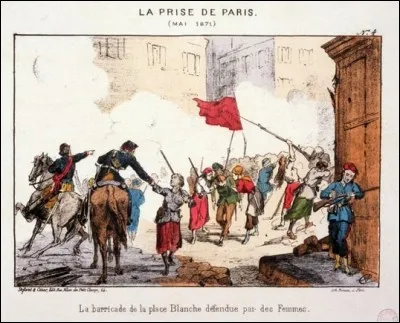 En 1871, le peuple de Paris, insurgé à la fois contre la république bourgeoise et la monarchie, proclame la Commune. 
L'idée anarchiste influencera ses actions. Quelle avancée n'est pas réclamée par le peuple parisien insurgé ?