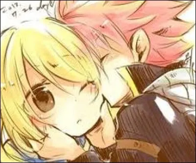 Le jour de la fête des cerisiers en fleurs, Natsu était triste que Lucy soit malade !