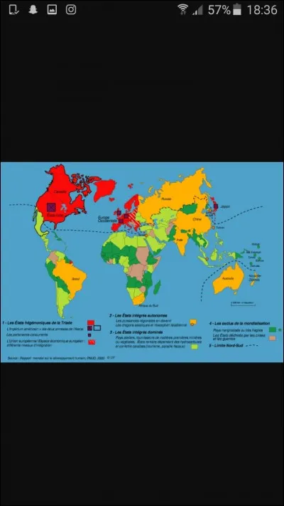 Cette carte représente un monde...