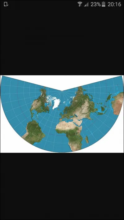 Quelle est la projection de cette carte ?