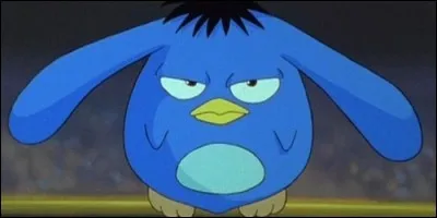 Dans "Yu Yu Hakusho", quel est le nom de cet étrange oiseau bleu que l'on confie à Yusuke ?