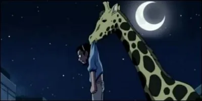 Quel est le nom de cette girafe appartenant à Harima dans "School Rumble" ?