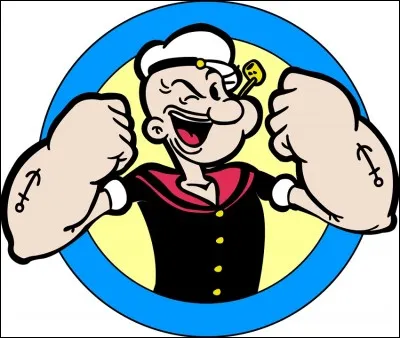 Tout le monde connaît les biceps de Popeye mais que mange-t-il pour être aussi fort ?