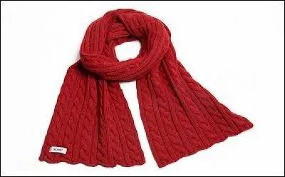 L'écharpe se porte autour du cou. Vrai ou faux ?