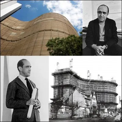 Allons à Sao Paulo et allons visiter l'immeuble Copan. Il a été construit pour les 400 ans de la ville. C'est un des immeubles phares construits par l'architecte Oscar Niemeyer.
Quelles sont les deux particularités de cet immeuble ?