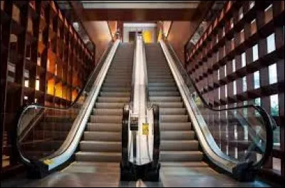Que fais-tu dans l'escalator ?