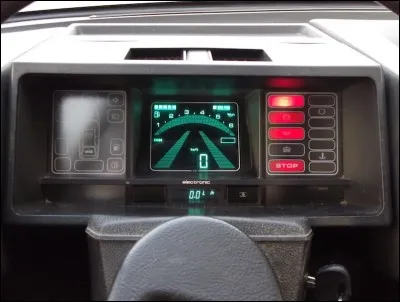 Comment s'appelle la BX équipée d'un tableau de bord digital ?