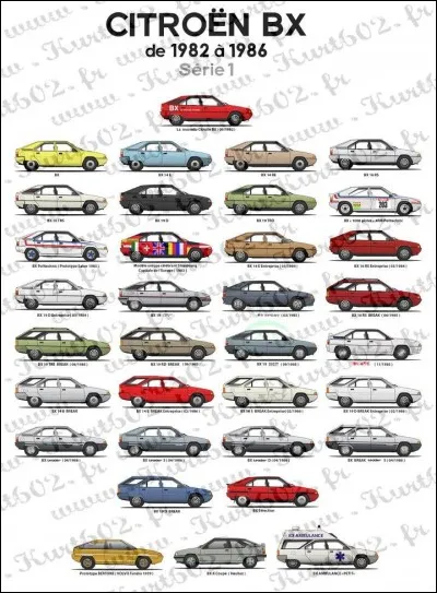 La première BX sportive s'appelle...