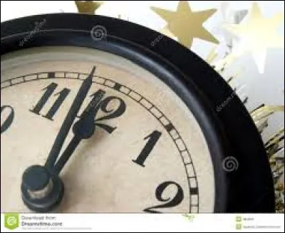 Il est "minuit".