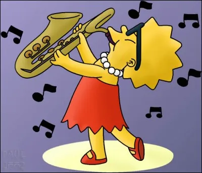 Lequel de ces personnages des Simpson joue du saxophone ?