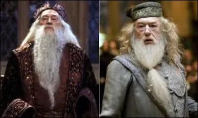 Quels sont les deux acteurs qui ont incarné Albus Dumbledore ?