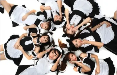 Comment appelle-t-on au Japon ces filles déguisées en soubrettes ?