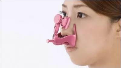 Toujours dans le nez. Les Japonais sont les champions des gadgets, souvent loufoques ou inutiles. A votre avis c'est quoi ce truc bizarre ?