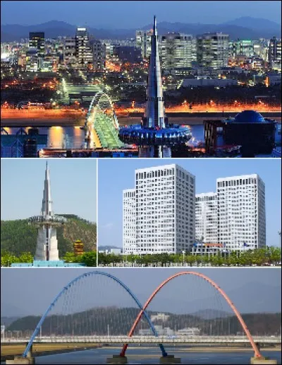 Dans quel pays Daejeon se situe-t-elle ?