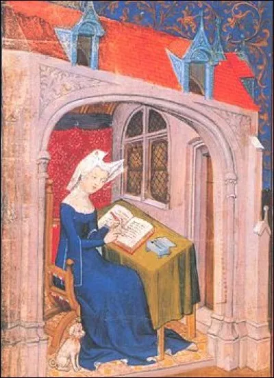Il faut attendre le XIVe s. et Christine de Pisan pour voir la 1e femme de lettre française de l'histoire. Mais à qui doit-elle son éducation ?