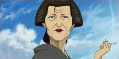 Qui est la gérante du petit bistrot dans "Gintama" ?
