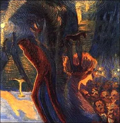 Qui a peint "Souvenir d'une nuit" ?