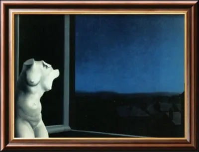 A qui doit-on cette oeuvre nommée "Belle de nuit" ?