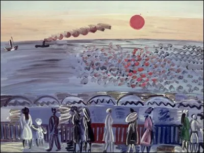 Qui a peint "Nuit à Sainte-Adresse" ?