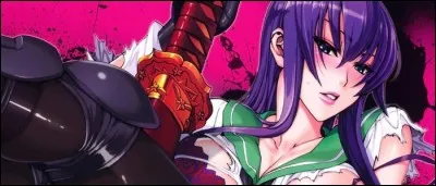 C'est l'une des filles les plus fiables et les plus fortes de "Highschool of the Dead". Son nom est :