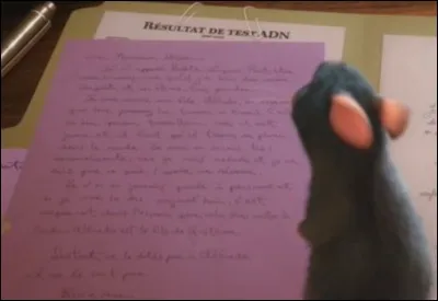 Comment se nomme la mère d'Alfredo Linguini ?