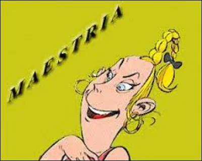 Barde féminin venu de Lutèce pour remplacer Assurancetourix, Maestria est un personnage que l'on retrouve dans l'album ...