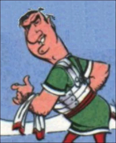 Le côté dragueur des Italiens est caricaturé avec ce légionnaire, dans "La rose et le glaive". Qui est caricaturé ici ?