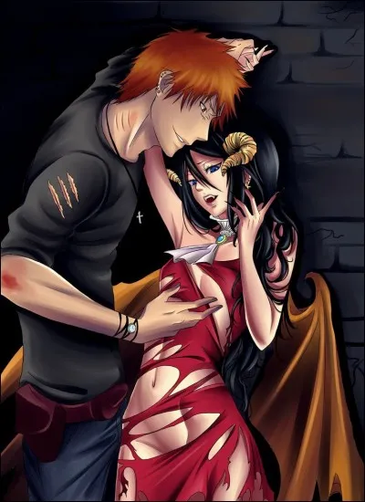 Dans un OAV, Rukia est une créature maléfique :