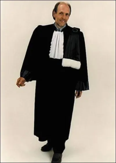 Comment s'appelle cette bande d'étoffe distinctive que les avocats en robe portent sur l'épaule ?