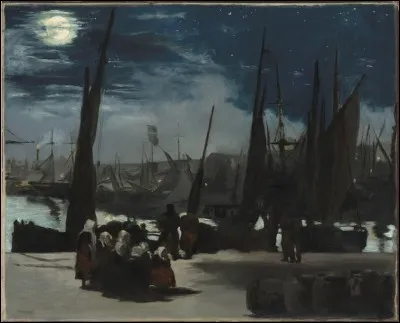 A qui doit-on "Clair de lune sur le port de Boulogne" ?