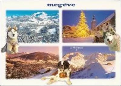 Je vous envoie une carte postale de Megève. Station de sport d'hiver renommée, elle se situe en région ...