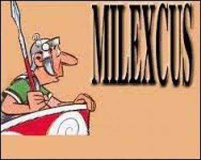 Tombé en panne et dépanné par nos deux amis, Milexcus est un personnage de l'album ...