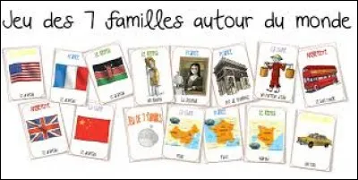 Dans le jeu des 7 familles de base, combien de membres y a-t-il dans chaque famille ?