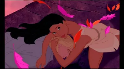 À qui Pocahontas demande-t-elle des ailes pour sauver John Smith ?