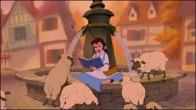 Les villageois comparent Belle à un(e) ...