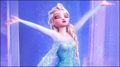 Qu'a choisi de faire Elsa de sa magie quand elle fuit le château ?