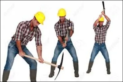 Comment s'orthographie le nom d'un outil de travail un peu recourbé, fixé à un manche de bois ?