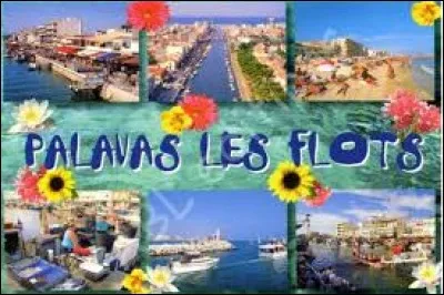 Station balnéaire Héraultaise, Palavas-les-Flots se trouve sur ...