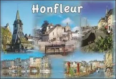 Raoul et Marie ont passé leurs vacances à Honfleur, dans le Calvados. Ils se trouvaient sur ...