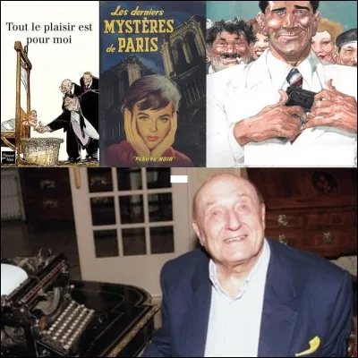 Cet écrivain prolifique a créé un commissaire de roman dragueur… On peut noter la désinvolture du héros-narrateur, par l'emploi de l'argot et par le recours à l'humour.
L'auteur (et pas le héros) nous a « sorti » cette citation : 
« Paris sera toujours Paris. Qu'est-ce que tu veux qu'il fasse d'autre ? »
Qui est-il ?