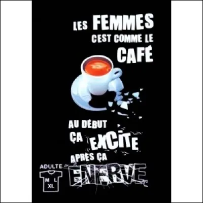 C'est un peu fort de café !