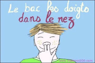 Réussir quelque chose les doigts dans le nez, c'est le réussir...