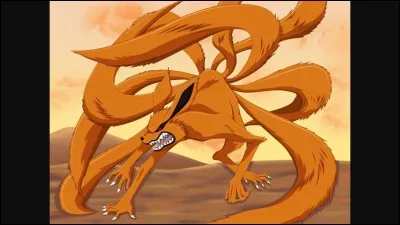 De quelle couleur est le chakra du Kyûbi ?