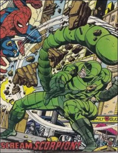 De quel super-héros le Scorpion est-il l'ennemi ?