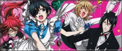 La série "Black Butler" a elle aussi revisité le pays des merveilles dans une OAV intitulée :